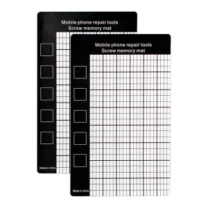1pc Magnetic Screw Mat Memory Chart Work Pad Working Memory Pad For Little Small Screws Holds Mobile Phone Repair Tool 145×90mm