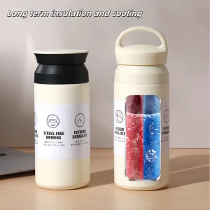 500ml Stainless Steel Thermos Cups Coffee Mug Insulated Water Bottle Thermal Tumbler Vacuum Flask Portable Hot and Cold Cup