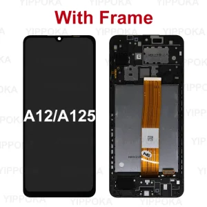 AAA IPS 6.5" Display For Samsung Galaxy A12 LCD Display A125 Touch Screen A125F Digitizer Assembly A125M A125U LCD Replacement