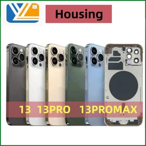 Back Housing For iPhone 13 13PRO 13 PROMAX Battery Cover+Middle Frame Chassis+with Side Buttons+SIM Tray+Tools 13 PRO Back Cover