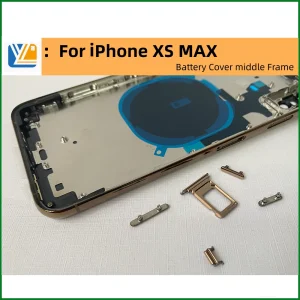 Back Housing For iPhone X XS XSMAX  Battery Cover+Middle Frame Chassis+with Side Buttons+SIM Tray+Tools XR Back Cover Replace