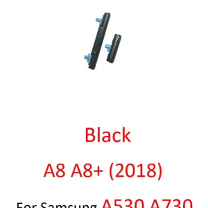 For Samsung Galaxy A8 A8+ A9 A9s 2018 A920 A920F A530 A730 Phone New External Volume Power Button Side Key Flex Cable