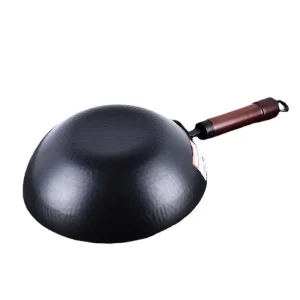 Women Lightweight Wok Pan,Hammer Cast Iron Frying pan,Durable Non-stick Wok,For Kitchen Gas Stove And Induction Kitchen Cookware