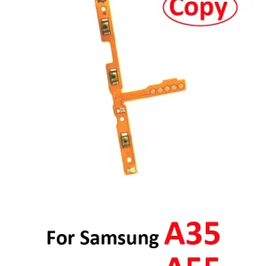 For Samsung Galaxy A05 A05s A15 A25 A35 A55 5G Phone New Power Volume On Off Button Internal Flex Cable Replacement Parts
