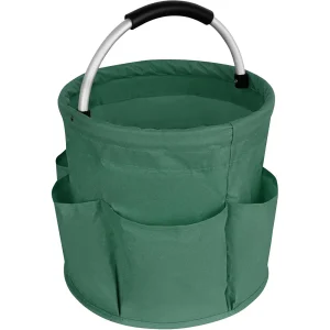 17L Versatile Collapsible Basket Portable Picnic Tote Outdoor Cleaning Organizer Home Gardening Tool Bag Large Capacity Wash Bag