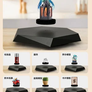 Magnetic levitation display stand ornament tray, empty study, office, bedroom decoration, home ornament