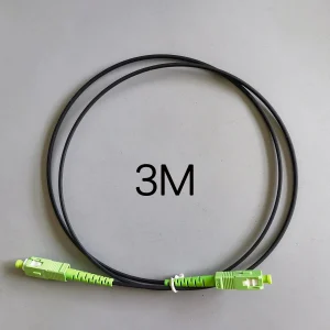 Drop Fiber Optic Patch Cord SC/APC To SC/APC Single Mode Fiber Drop Cable G652D 9/125μm FTTH Indoor 1M/2M/3M Extension Cord