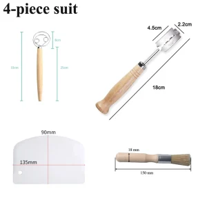 Banneton Natural Rattan Basket Baking Utensils Bread Baskets Bread Proofing Basket With Liner Sourdough Fermentation Tools