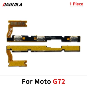 New Power On Off Volume Key Button Flex Cable For Motorola Moto G22 G32 G52 G62 G72 G82 G13 G23 G53 G73 G04 G14 G34 G54 G84 G42