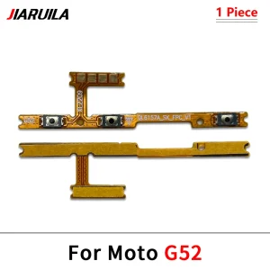 New Power On Off Volume Key Button Flex Cable For Motorola Moto G22 G32 G52 G62 G72 G82 G13 G23 G53 G73 G04 G14 G34 G54 G84 G42
