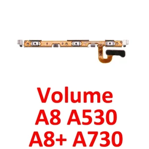 For Samsung Galaxy A8 A8+ A9 A9s 2018 A920 A920F A530 A730 Phone New External Volume Power Button Side Key Flex Cable