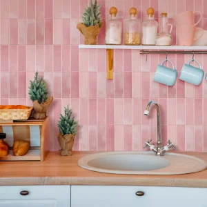 Peel and Stick Wall Tile Stickers Strong Adhesive Wallpaper DIY for Kitchen &Bathroom Backsplash Bathroom RVs Decoration