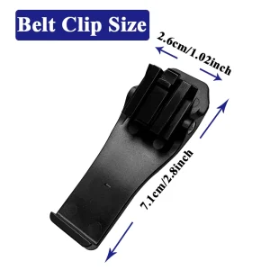 BP-272 Battery Belt Clip Compatible with ICOM BP-271 BP-272Li ID-31A ID-31E ID-51A IC-705 IP100H IP-501H Radios MB-127 Belt Clip