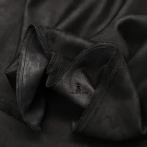 High-grade Brushed Suede Fabric By The Meter for Clothes Coats Jackets Sewing Winter Micro Elastic Plain Soft Cloth Smooth Drape
