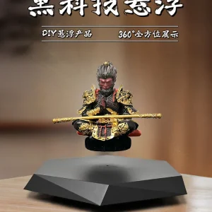 Magnetic levitation display stand ornament tray, empty study, office, bedroom decoration, home ornament