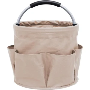 17L Versatile Collapsible Basket Portable Picnic Tote Outdoor Cleaning Organizer Home Gardening Tool Bag Large Capacity Wash Bag