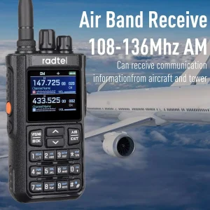 Radtel RT-900 8W 512 Channel Full band Ham Radio (No Bluetooth) Walkie Talkie  Air Band Two Way Radio Station Aviation NOAA
