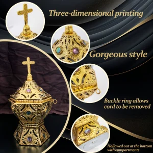 Luxurious suspended aromatherapy burner, meditation burner, suitable for aromatherapy, yoga, spa, home decoration