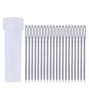 20Pcs 48/52mm DIY Crafts Large Eye Embroidery Tapestry Knitters Wool Needles Blunt Bees Darning Needles Threading Sewing Tools