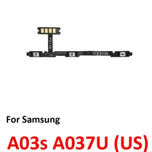 Phone New On Off Power Volume Button Key Flex Cable For Samsung Galaxy A03 Core A03s A02s A13 A23 A33 A53 A73 4G 5G