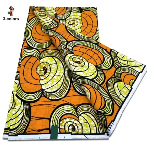 2025 Guaranteed Veritable Original African Wax Print Fabric Real Nigerian 100% Cotton Ankara Wax Fabric Soft Pagne Spuer Batik