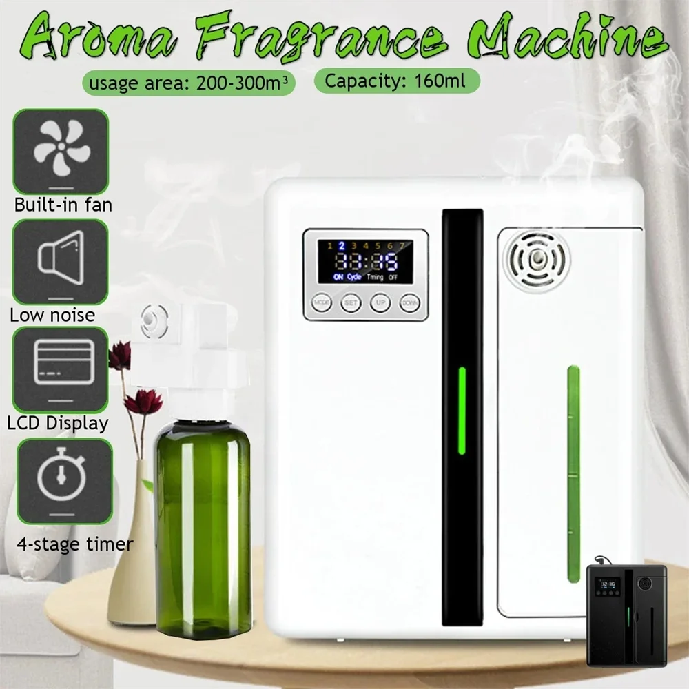 Scent Machine Aroma Diffuser 160ml Fragrance Diffuser For Large Area Hotel Lobby Home Fragrance Smell Distributor Bluetooth - الصورة 3