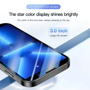 SOYES XS18 Pro 3.0" Mini Smart Phone Android9.0 Face ID 2GB RAM 16GB ROM Facial Recognition Dual SIM Standby 3G Small Phone