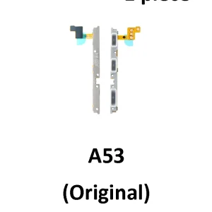 Phone New On Off Power Volume Button Key Flex Cable For Samsung Galaxy A03 Core A03s A02s A13 A23 A33 A53 A73 4G 5G