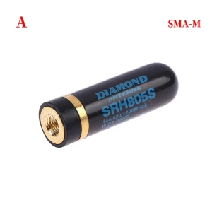 1Pcs Mini SMA-M/SMA-F Dual Band Antenna UHF+VHF SRH805S Walkie Talkie Radio Accessories