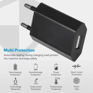NNBILI 5/1Pcs Universal 5V 1A EU Plug USB Wall Charger For iPhone iPad Samsung Xiaomi Redmi Huawei Google Charger Power Adapter