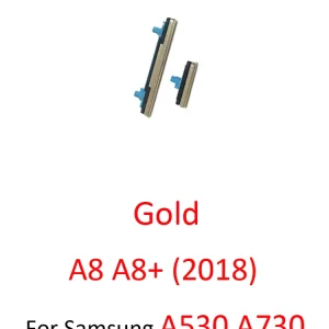 For Samsung Galaxy A8 A8+ A9 A9s 2018 A920 A920F A530 A730 Phone New External Volume Power Button Side Key Flex Cable