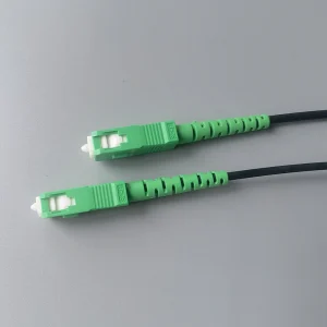 Drop Fiber Optic Patch Cord SC/APC To SC/APC Single Mode Fiber Drop Cable G652D 9/125μm FTTH Indoor 1M/2M/3M Extension Cord