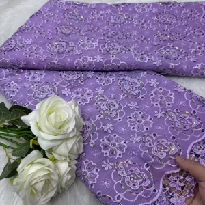 African Chiffon Lace Fabric 2025 High Quality Lace Material Rose Red Nigerian French Lace Fabric for Women Wedding Party