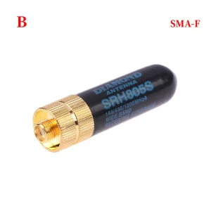 1Pcs Mini SMA-M/SMA-F Dual Band Antenna UHF+VHF SRH805S Walkie Talkie Radio Accessories