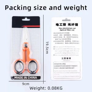 SAIVXIAN Fiber Optic Tool Aramid Scissors Fibre Stripping Scissors Optical Fiber Hand Tool