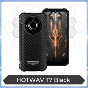 [World Premeire] HOTWAV T7 Rugged Smartphone 6.52'' HD+ Ultra Thin 6280mAh Battery MobilePhone 21MP Rear Android 13 Cellphone