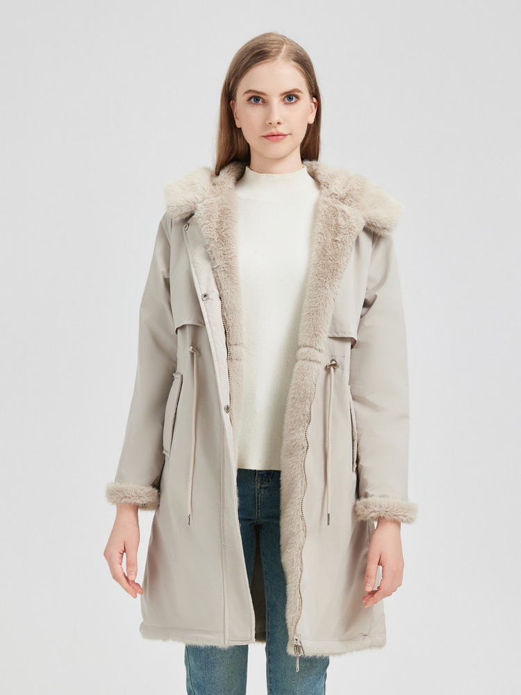 Mid-length Cotton Coat That Can Be Worn On Either Side For Extra Warmth - Image 6
