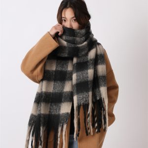 Womens Winter Scarf For WarmthPremium Faux Cashmere With A Luxurious Feel