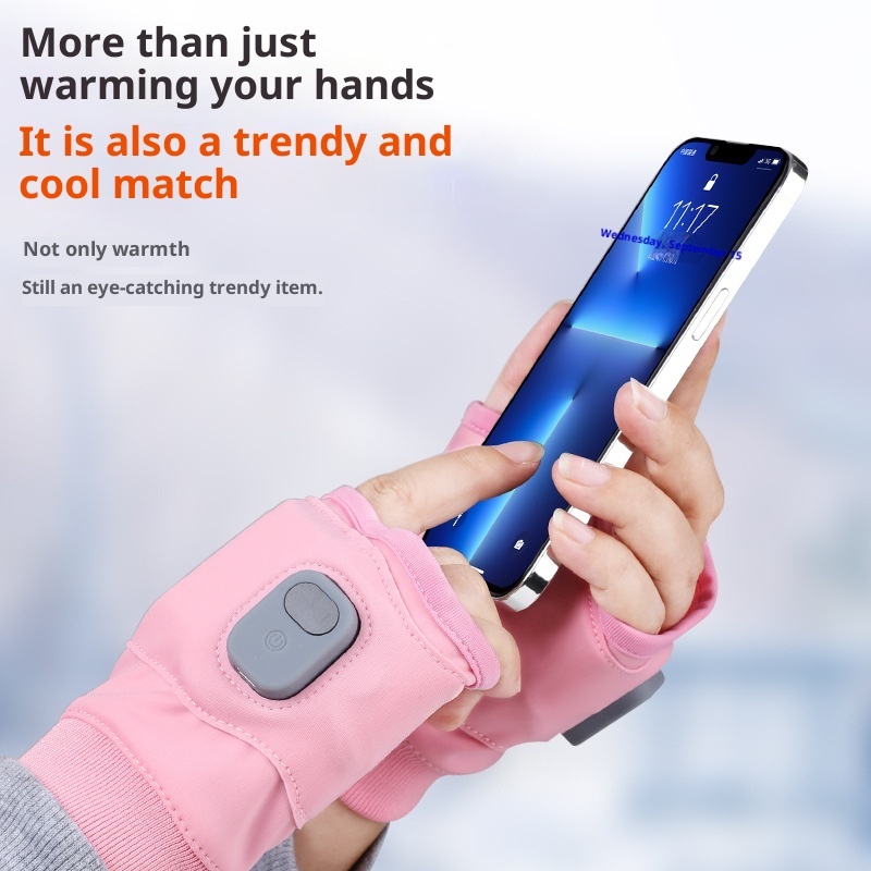 Electrically Heated Gloves USB Charging Smart Heating - الصورة 3