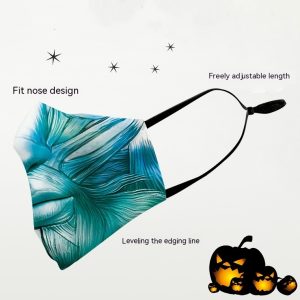 Halloween Clown Funny Horror Creative Double-layer Dust Mask