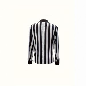 Womens Striped Slim-Fit Lapel Long-Sleeve Jacket