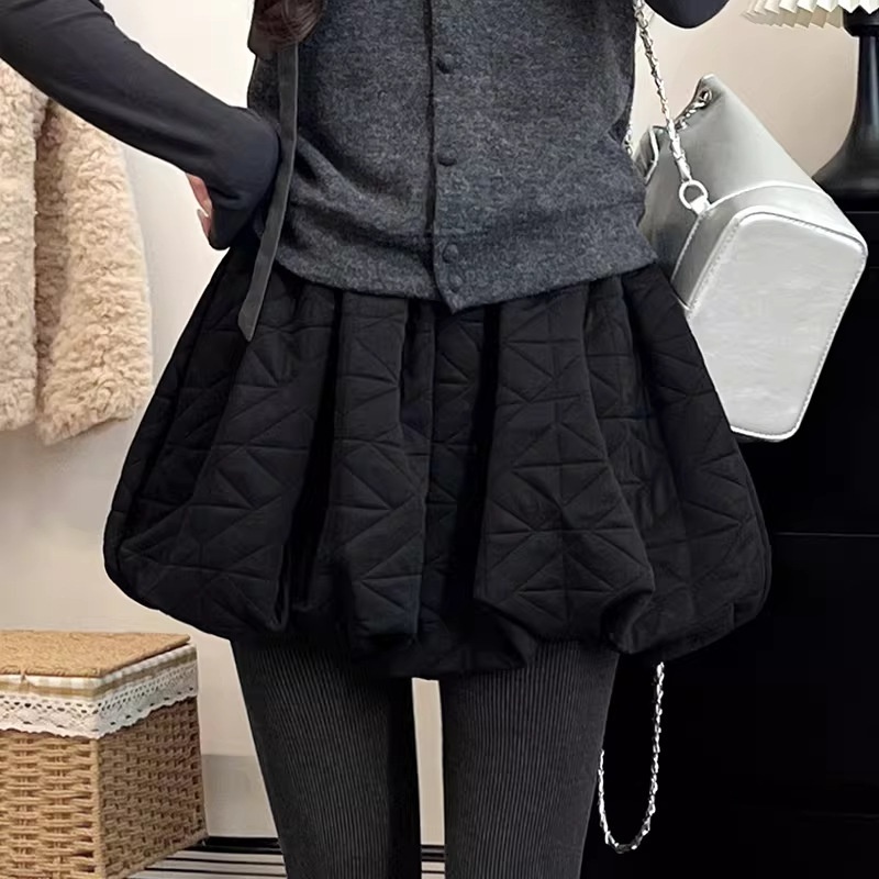 Sophisticated Textured Houndstooth Bloom Casual Pants - الصورة 7