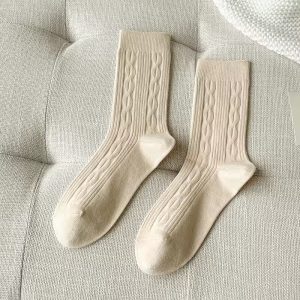 Womens Thick Warm Mid-Calf Wool Socks