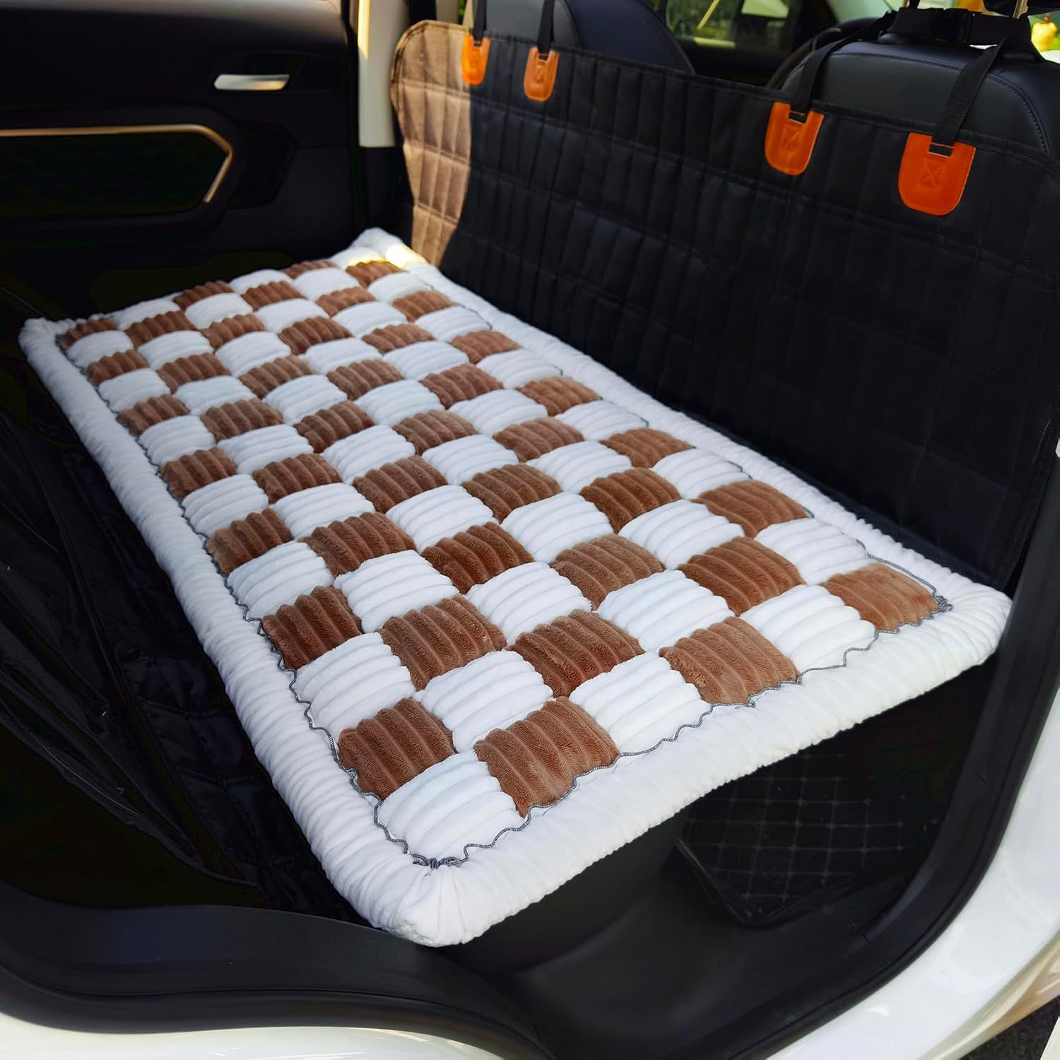 Thickened Cushion Car Plush Car Mat - الصورة 4