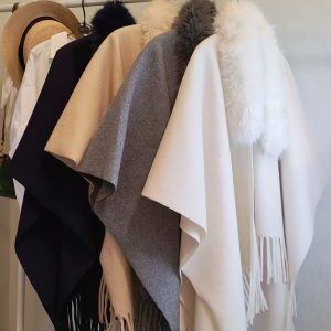 Womens Premium Cashmere Shawl In Solid Color For Extra Warmth