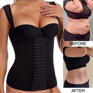 Body-shaping Waist-cinching Tummy-control Vest With Uplift And Push-up Support