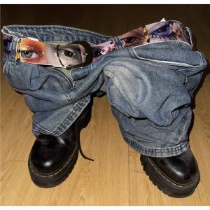 Trendy Original Designer Belt With An Eye Motif