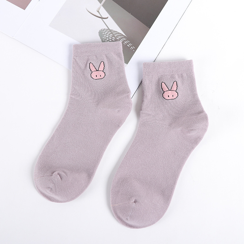 Womens Cotton Socks Short Style - الصورة 6