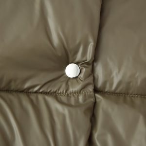 In-stock Quilted Cotton-padded Jacket With Buttons