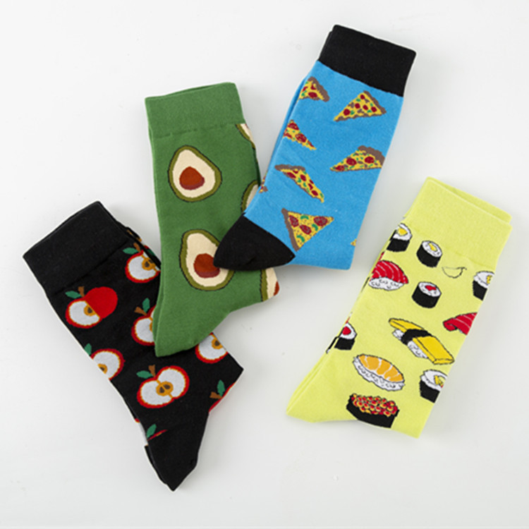 Colorful Food-themed Socks Casual Cotton - Image 3